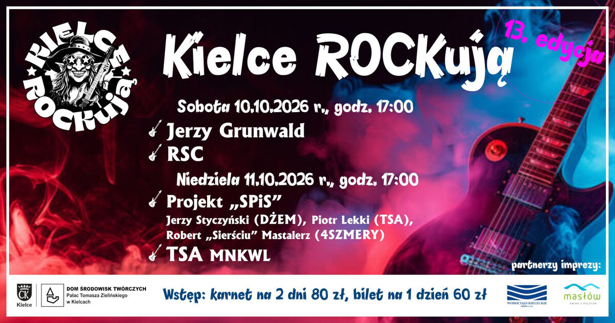Festiwal KIELCE ROCKują