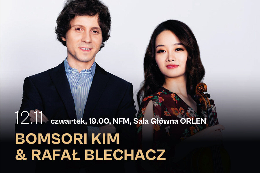 Bomsori Kim & Rafał Blechacz, plakat wydarzenia