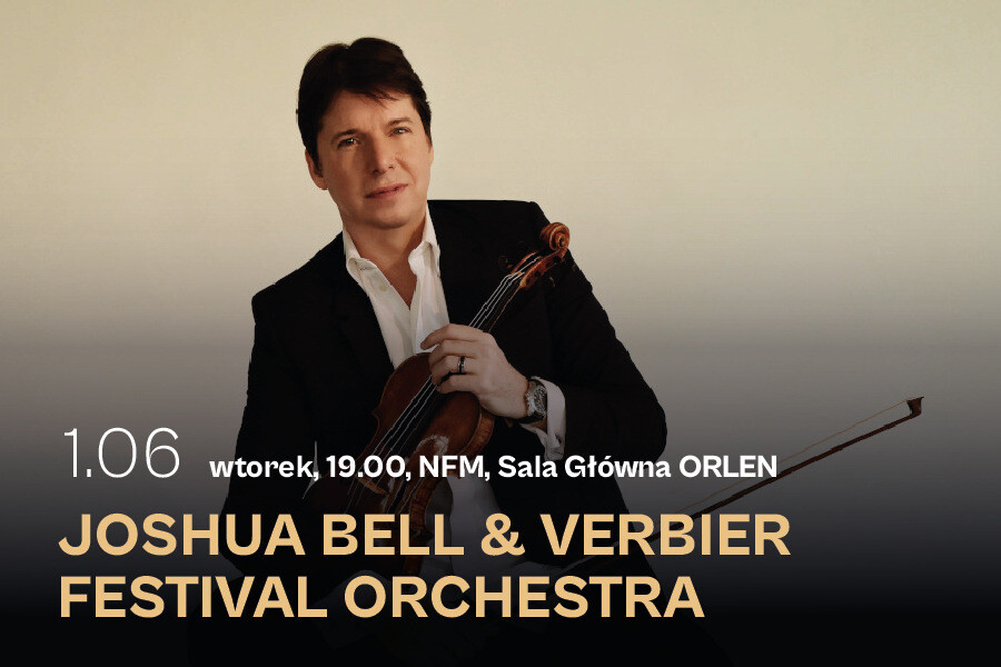 Joshua Bell & Verbier Festival Orchestra, plakat wydarzenia