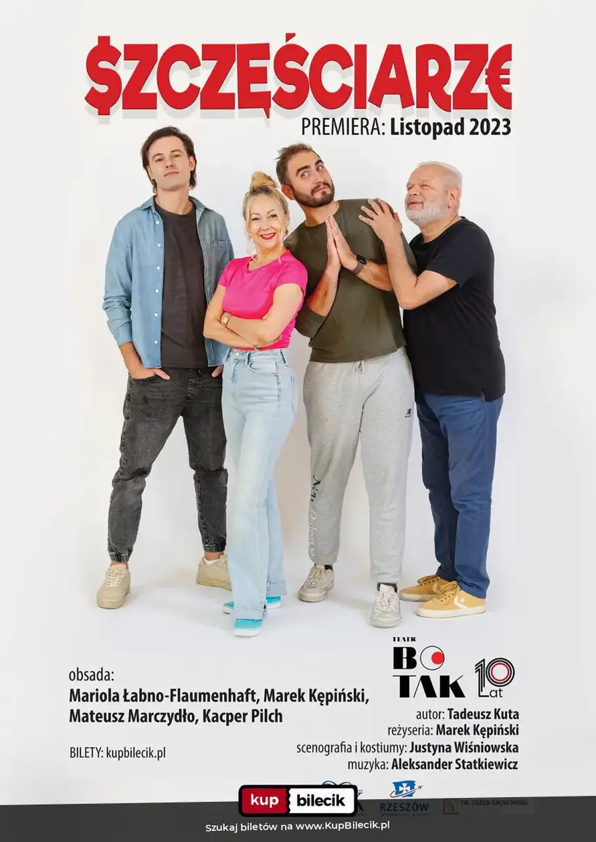Teatr Bo Tak, plakat wydarzenia