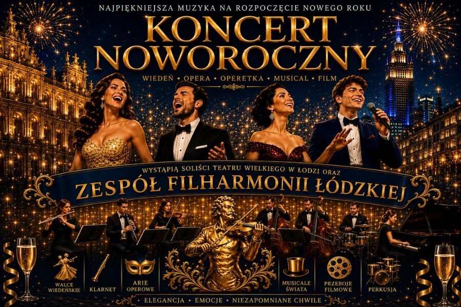 Koncert Noworoczny - Od Straussa aż po największe przeboje filmowe