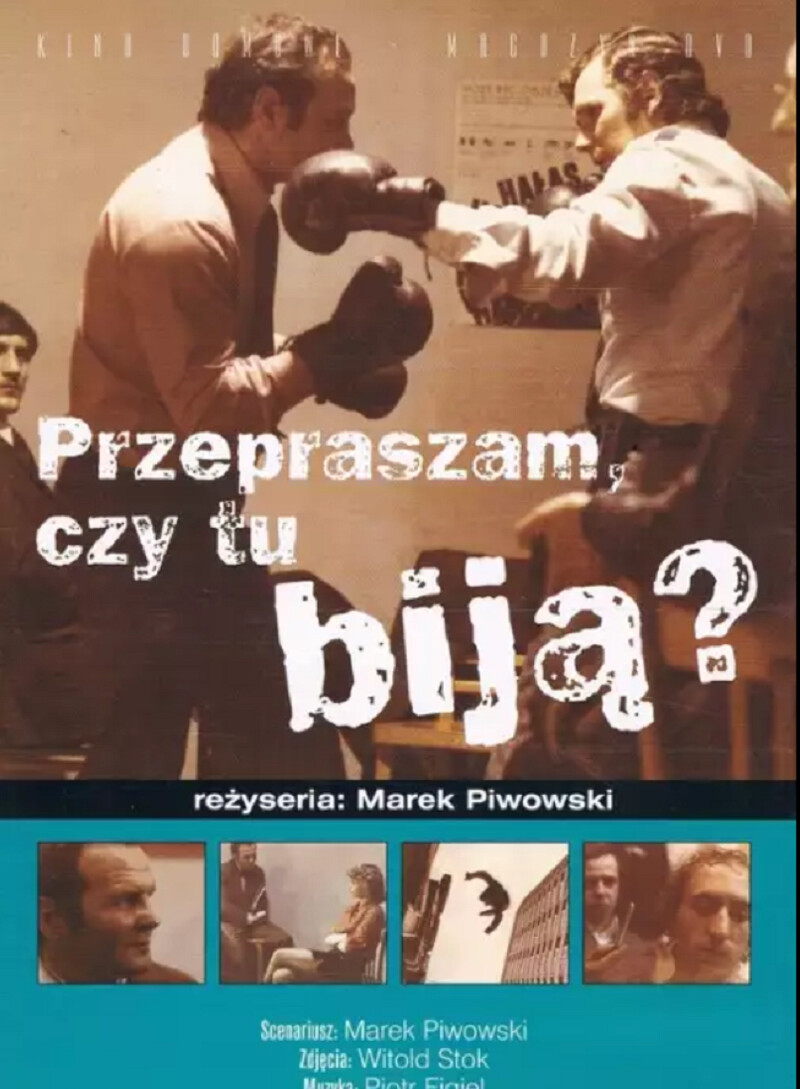DZIEŃ KINA POLSKIEGO: Przepraszam, czy tu biją, plakat wydarzenia