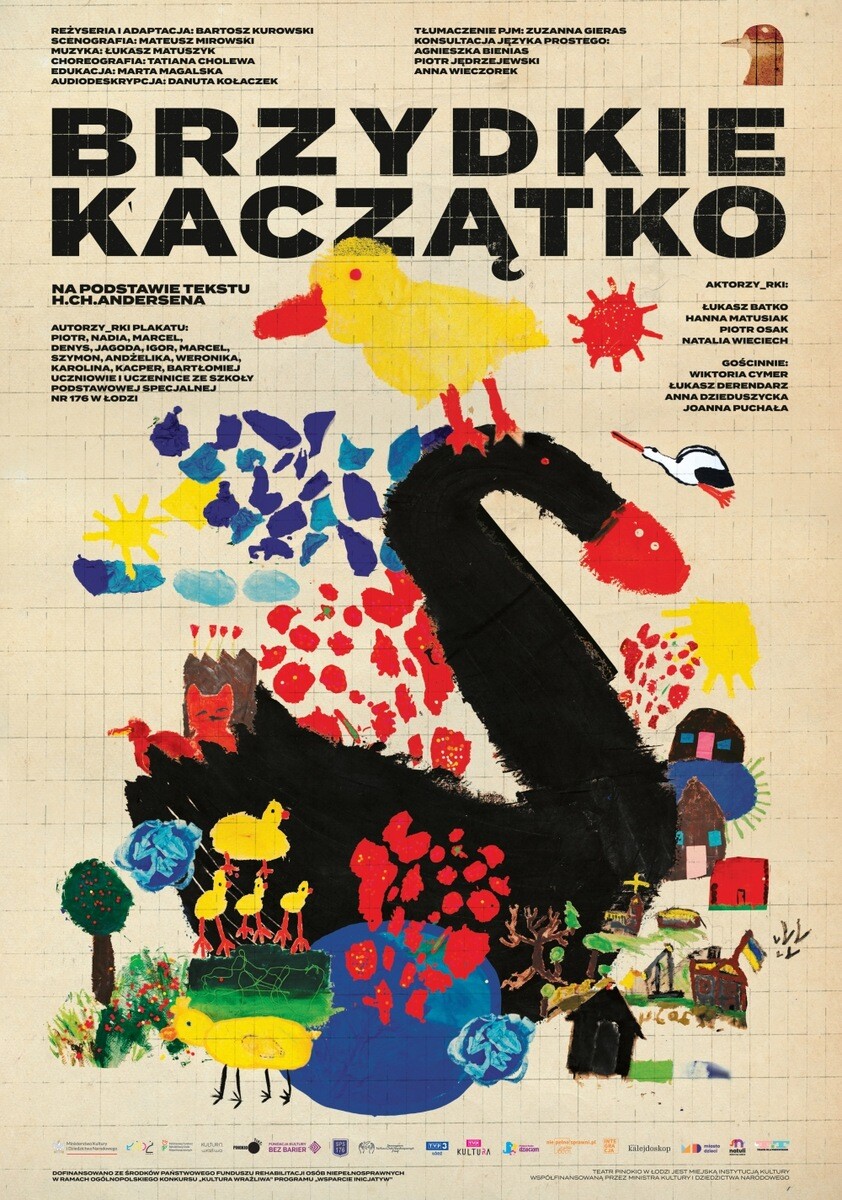 Brzydkie kaczątko, plakat wydarzenia