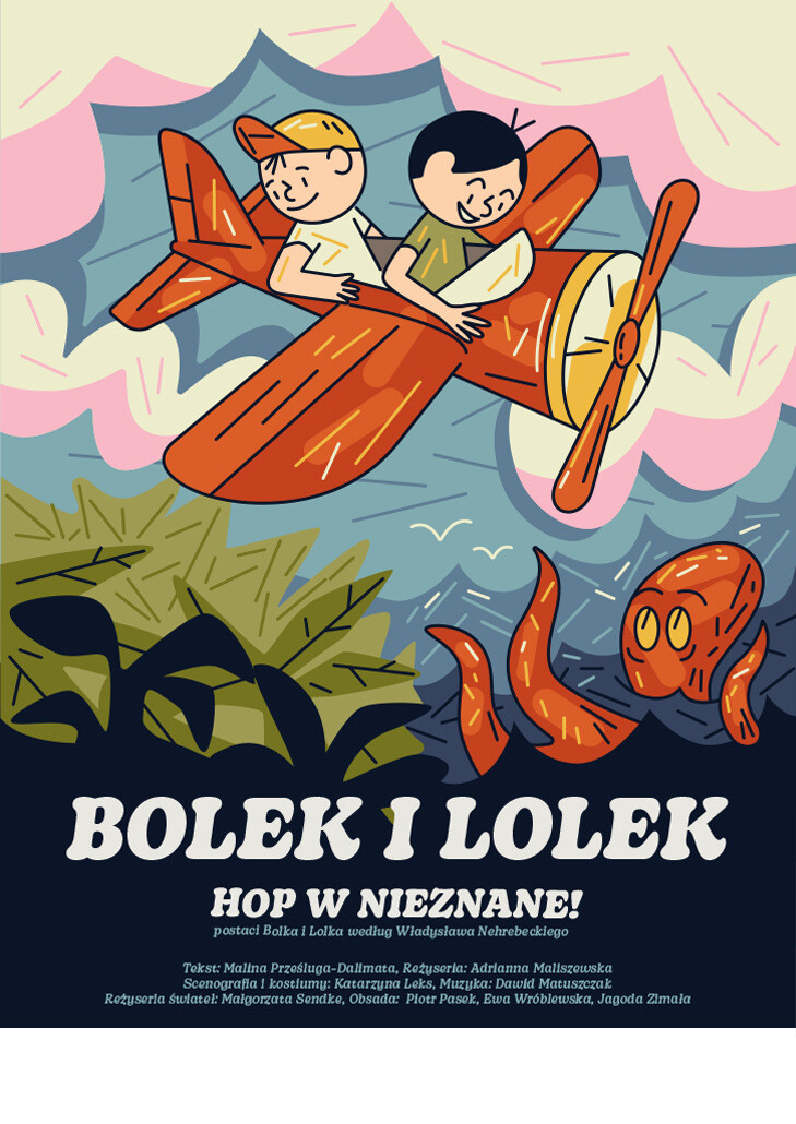 Bolek i Lolek. Hop w nieznane!, plakat wydarzenia