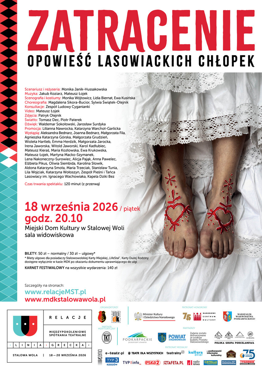Zatracenie. Opowieść lasowiackich chłopek - RELACJE XI, plakat wydarzenia