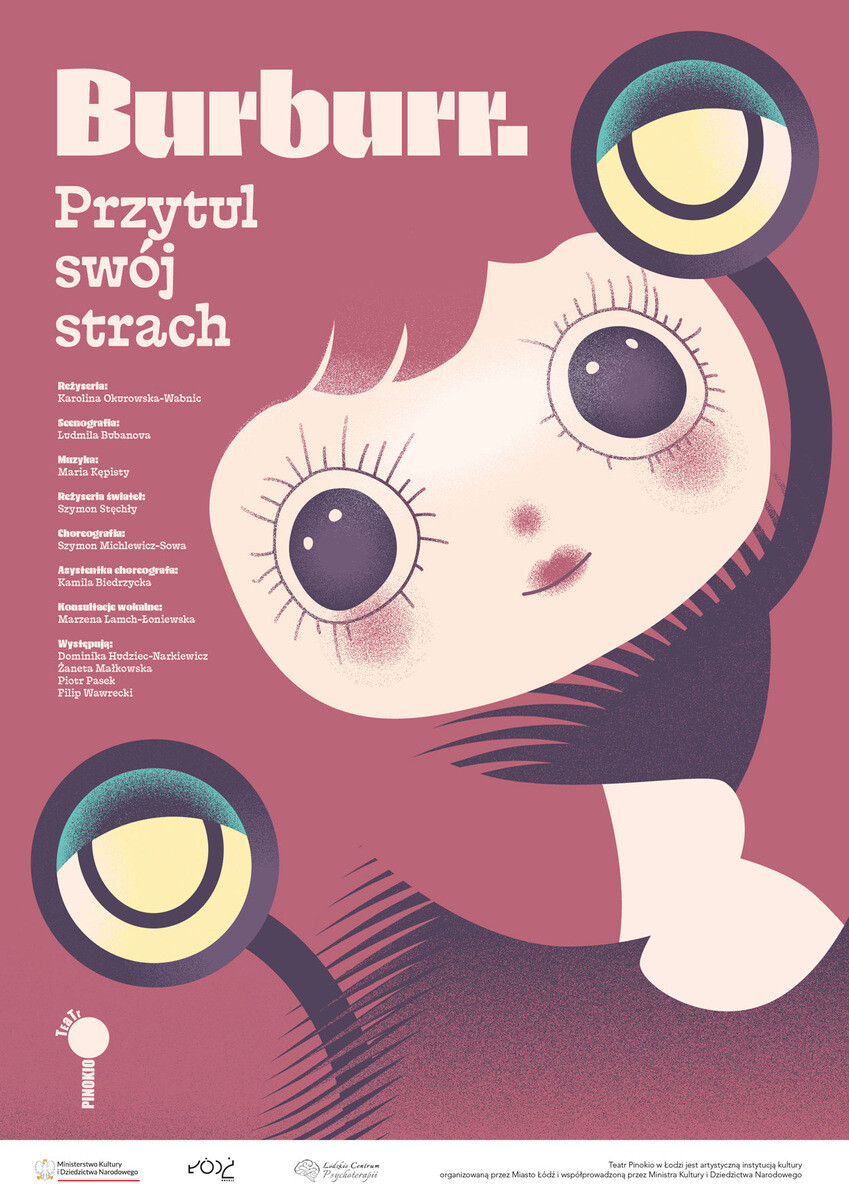 Burburr. Przytul swój strach, plakat wydarzenia