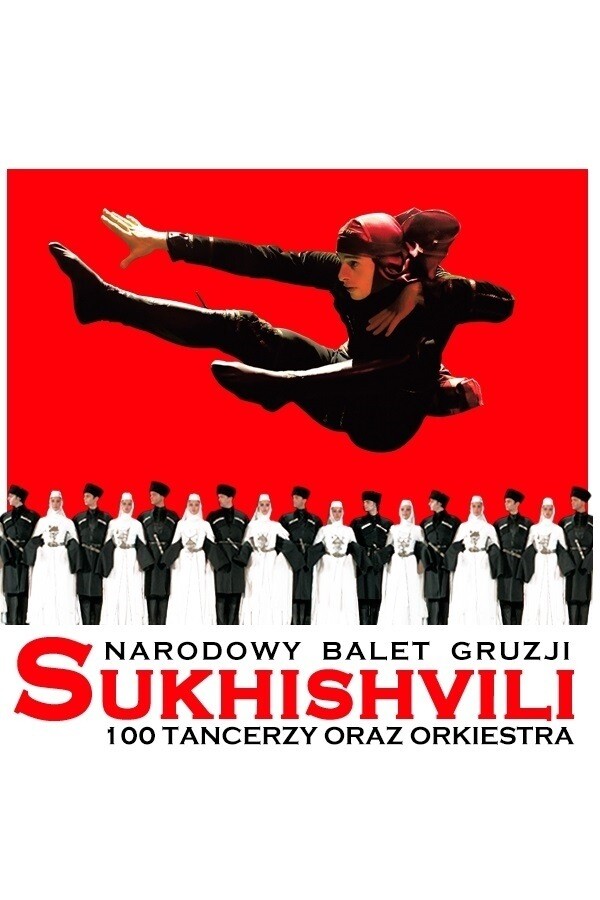 Narodowy Balet Gruzji Sukhishvili, plakat wydarzenia