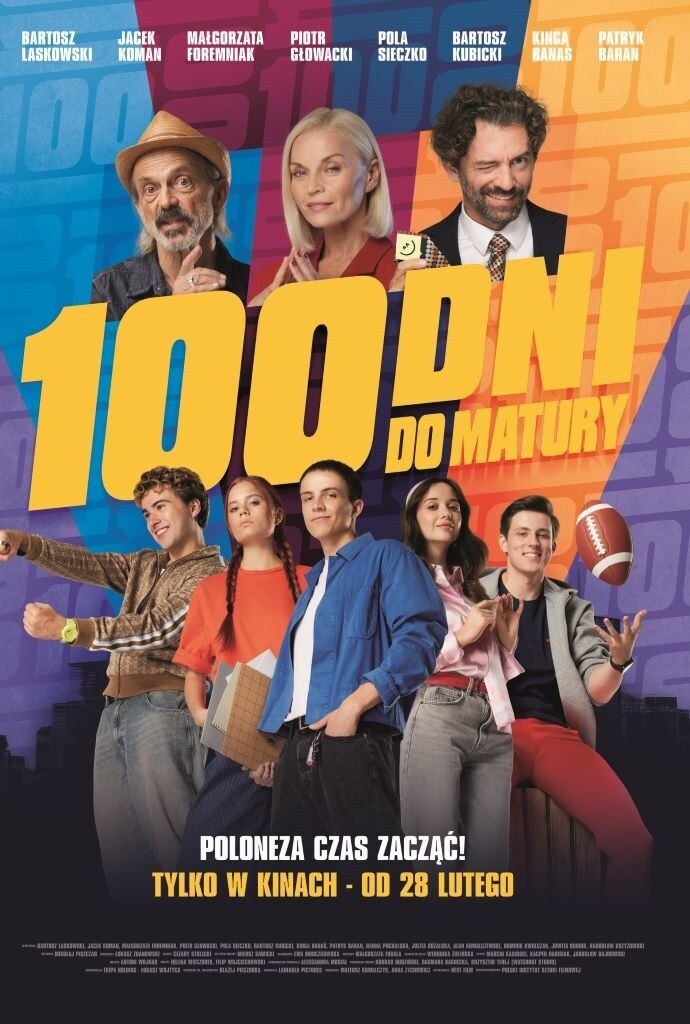 100 dni do matury, plakat wydarzenia