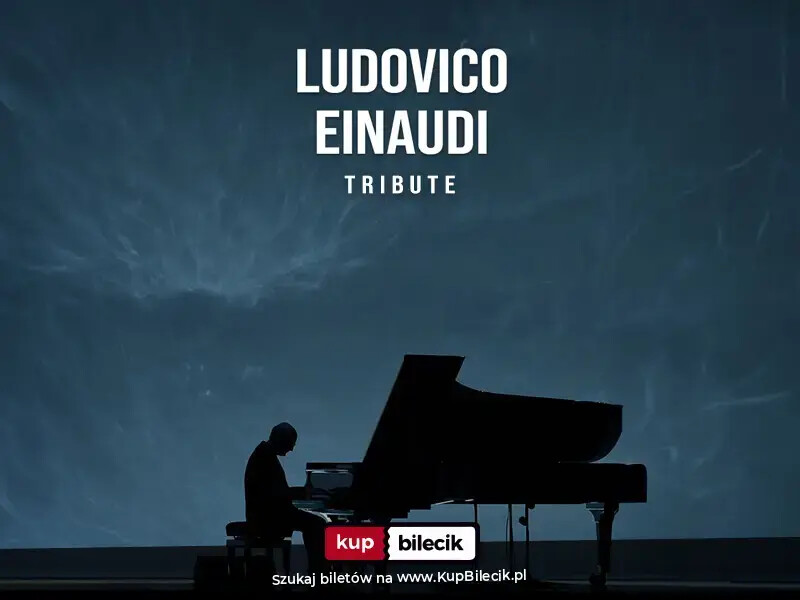 Muzyka Ludovica Einaudiego, plakat wydarzenia