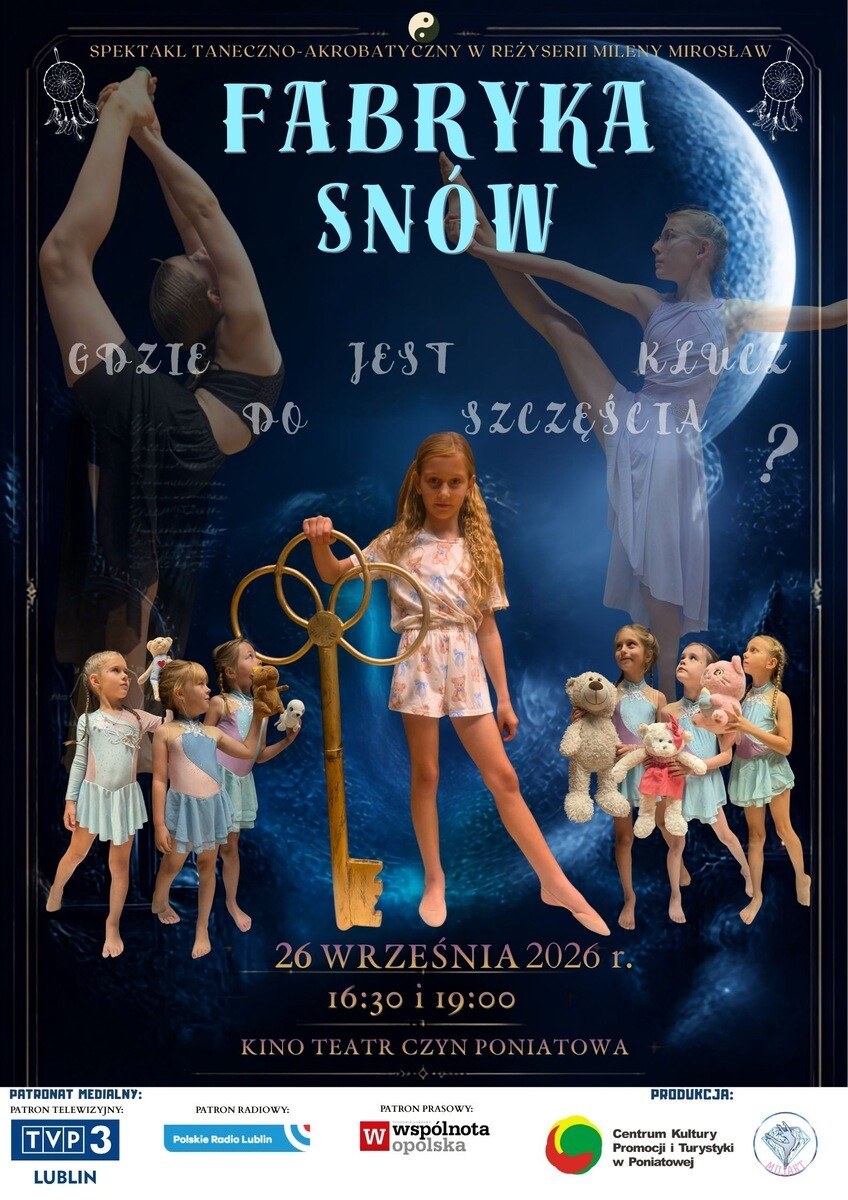 FABRYKA SNÓW, plakat wydarzenia