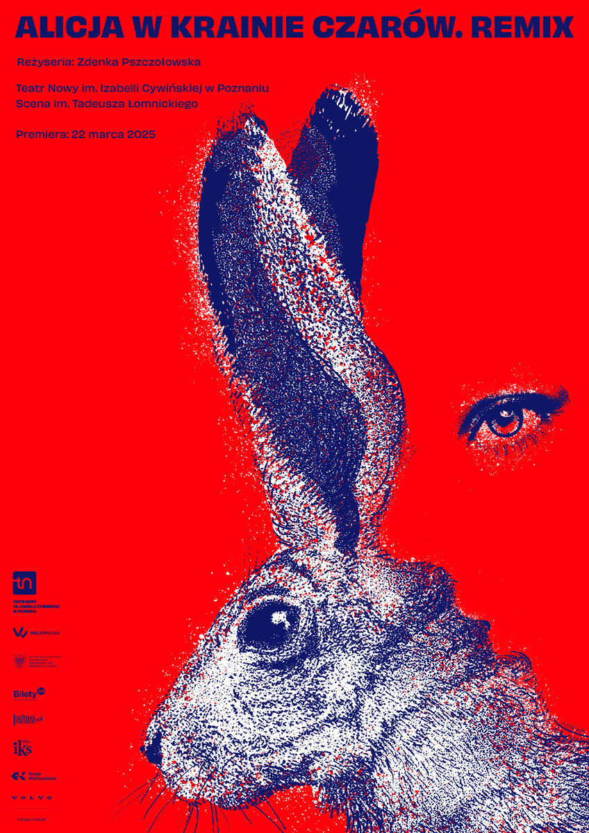 ALICJA W KRAINIE CZARÓW. REMIX, plakat wydarzenia