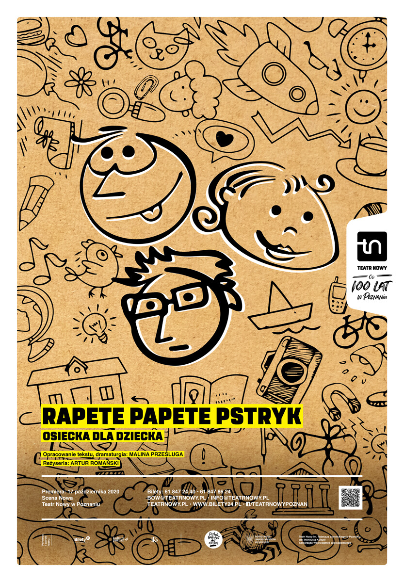 OSIECKA DLA DZIECKA - RAPETE PAPETE PSTRYK., plakat wydarzenia