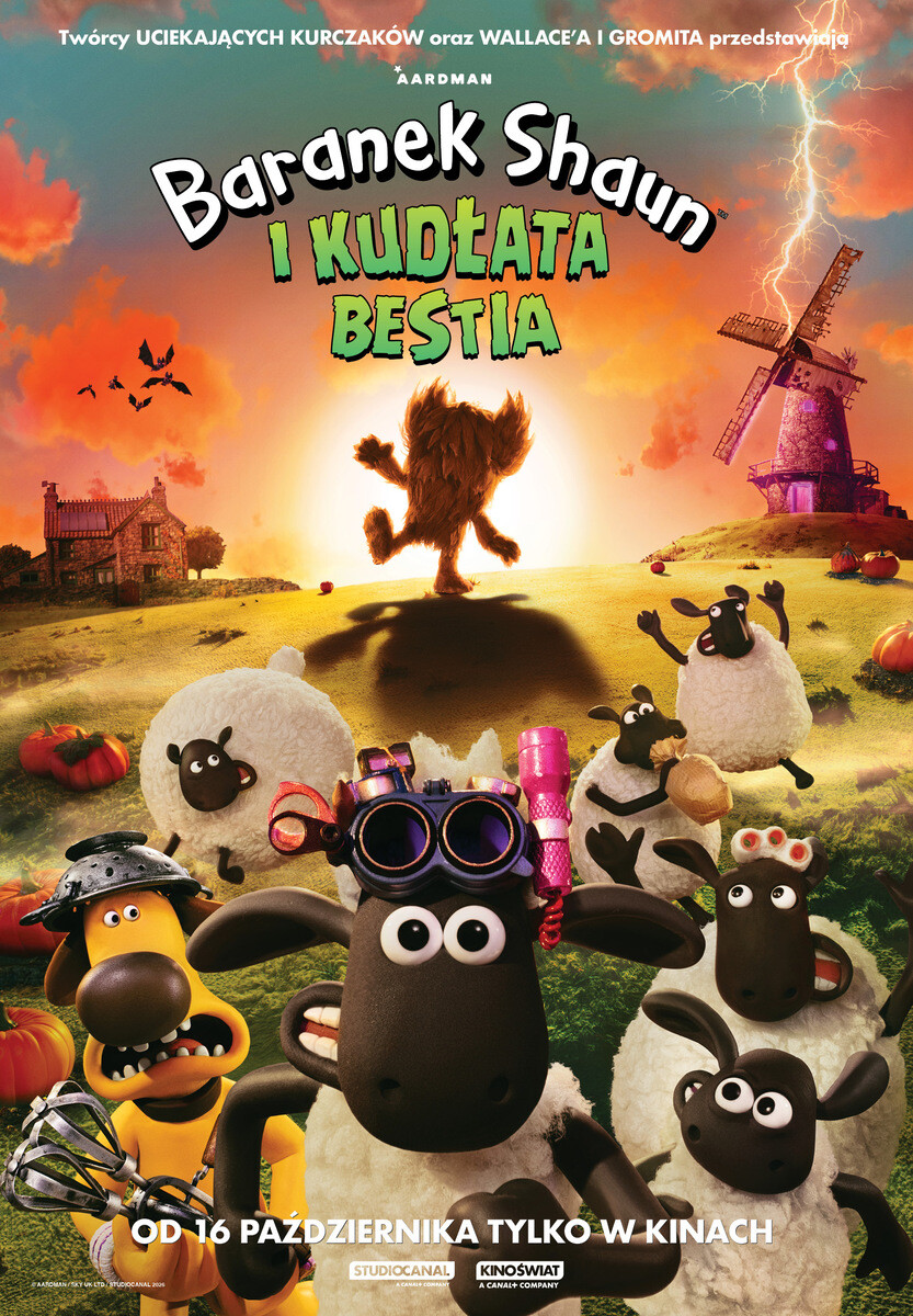 Baranek Shaun i kudłata bestia, plakat wydarzenia
