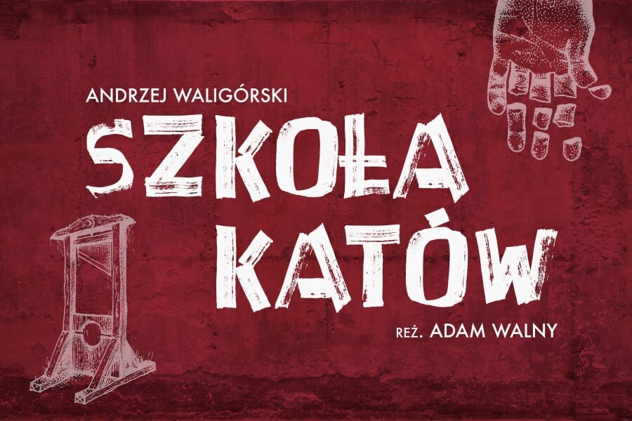 Szkoła katów, plakat wydarzenia