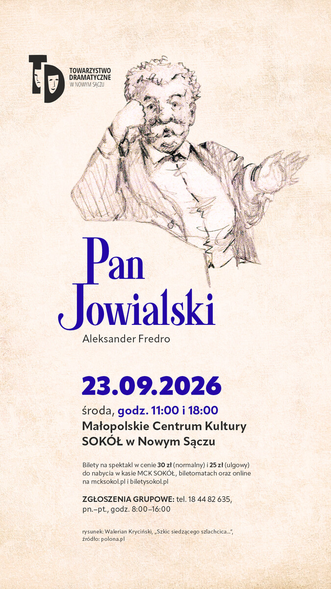 Pan Jowialski - Teatr Towarzystwa Dramatycznego