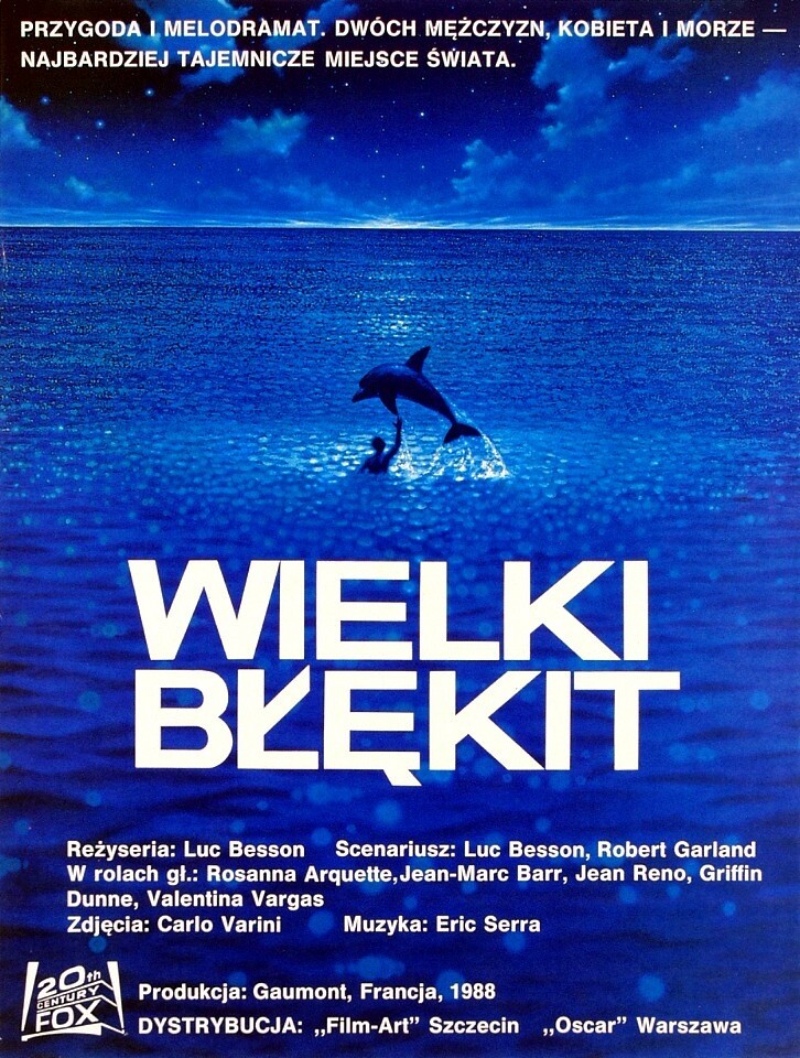 WIELKI BŁĘKIT, plakat wydarzenia