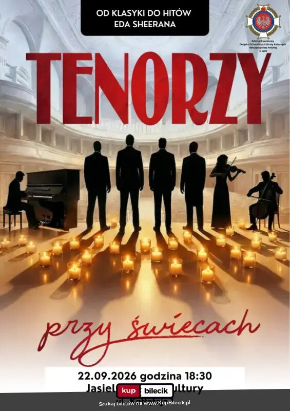 Tenorzy przy świecach - od klasyki do hitów Eda Sheerana