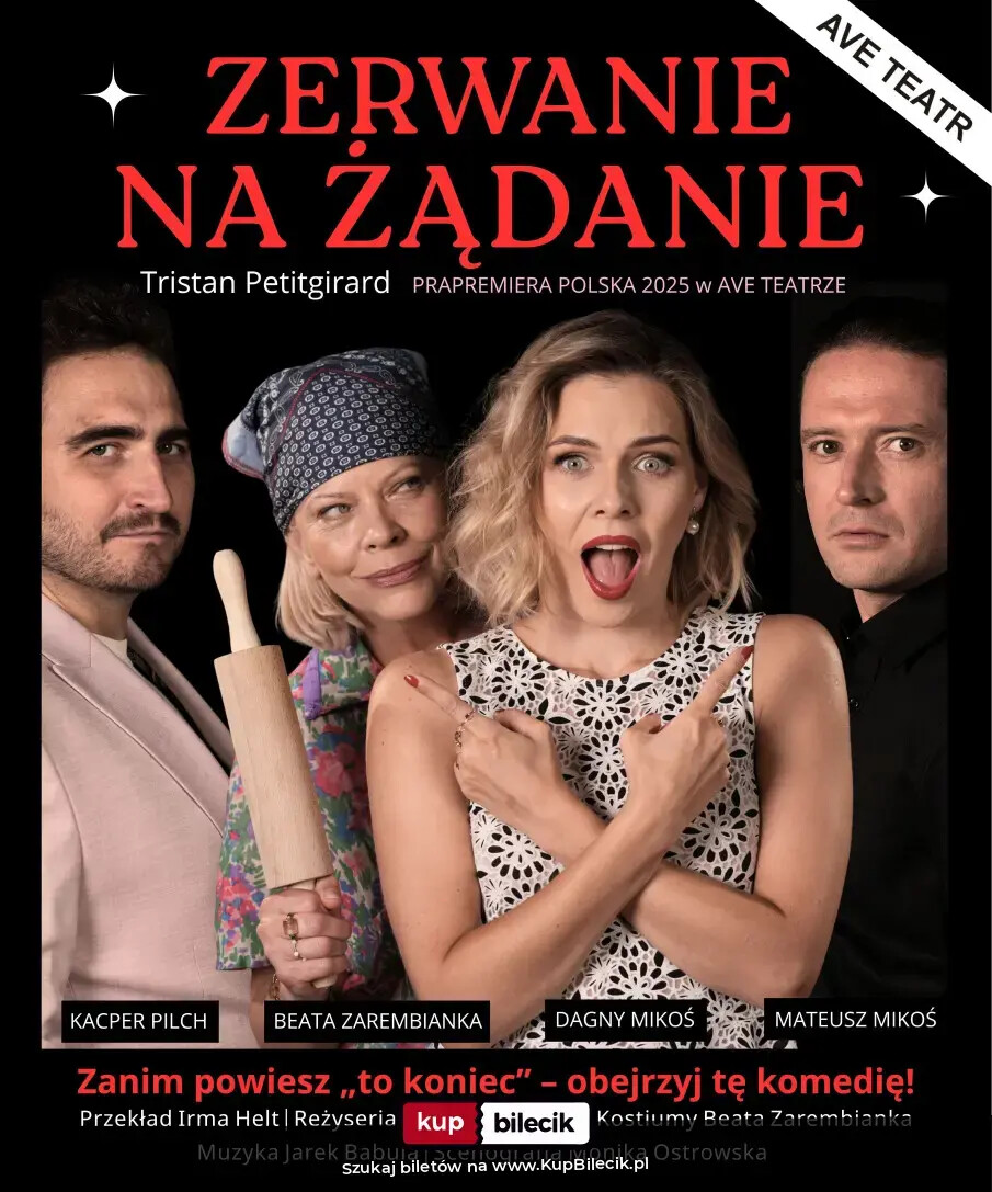 Dagny Mikoś, Beata Zarembianka, Mateusz Mikoś, Kacper Pilch