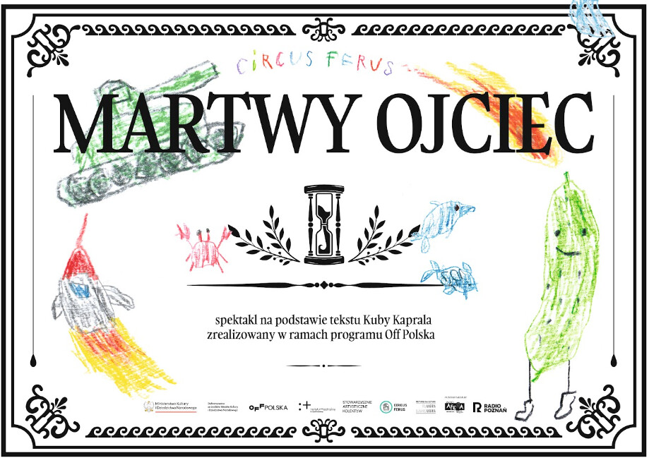 Martwy ojciec, plakat wydarzenia