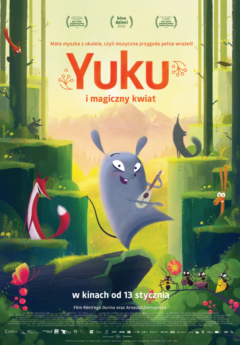 YUKU I MAGICZNY KWIAT, plakat wydarzenia