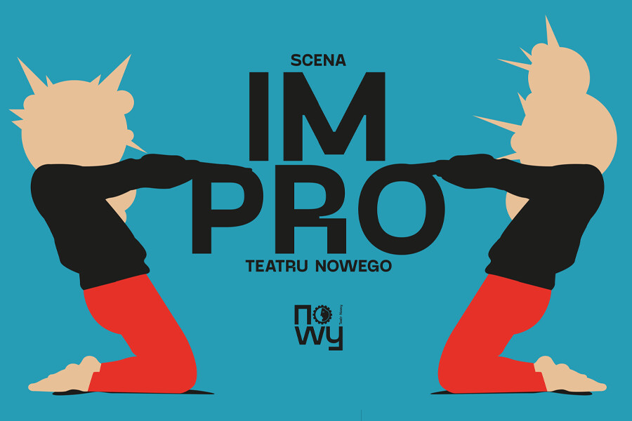 Improwizowany serial komediowy, odcinek 3 - Scena IMPRO TN, plakat wydarzenia