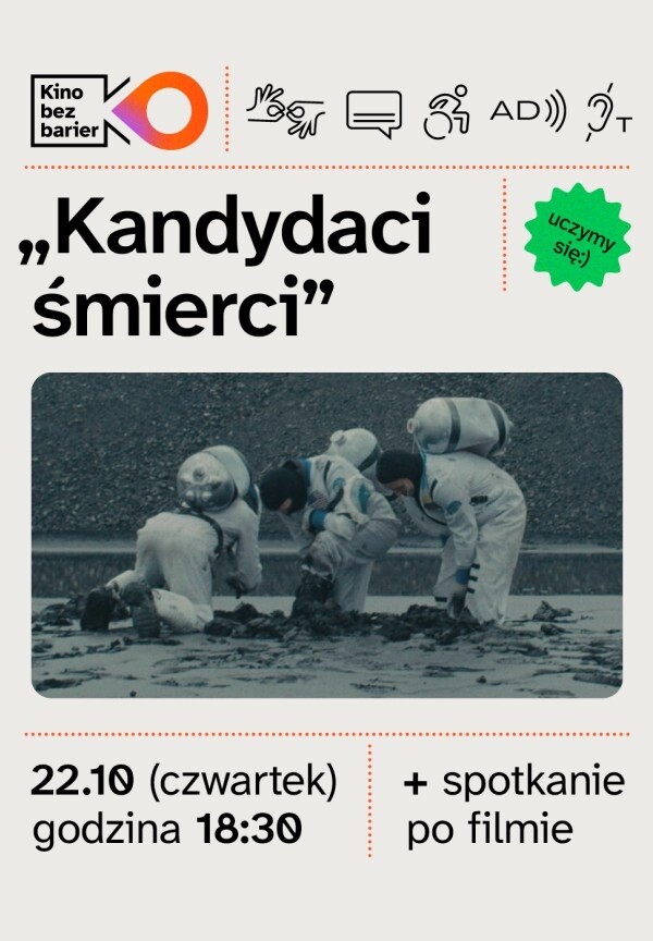 w drodze: Kandydaci Śmierci, plakat wydarzenia