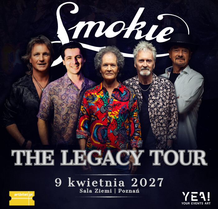 Smokie, plakat wydarzenia