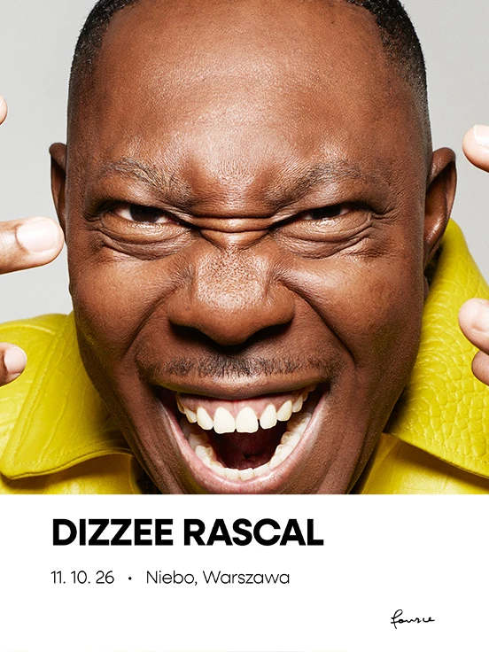 Dizzee Rascal, plakat wydarzenia