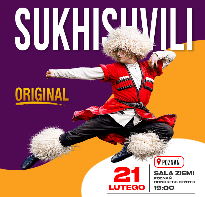 Sukhishvili, plakat wydarzenia