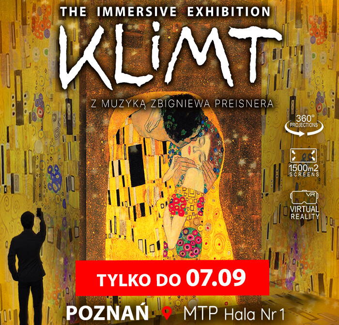 KLIMT – The Immersive Exhibition, plakat wydarzenia