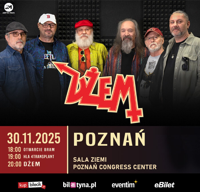 Dżem, plakat wydarzenia
