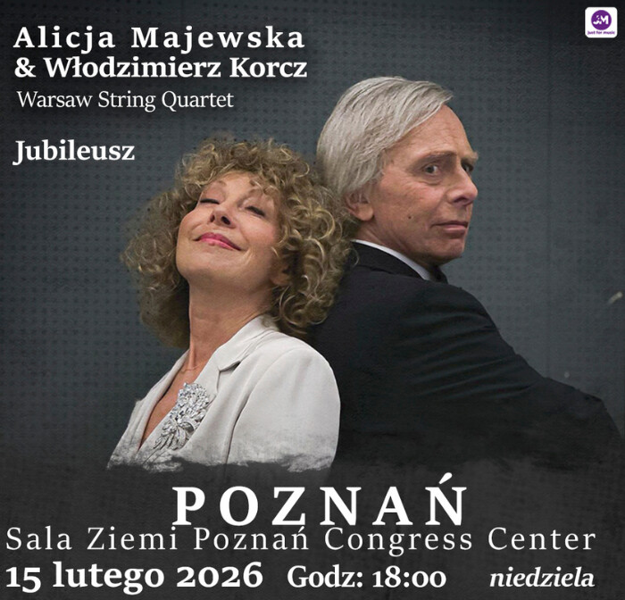 Alicja Majewska & Włodzimierz Korcz, plakat wydarzenia