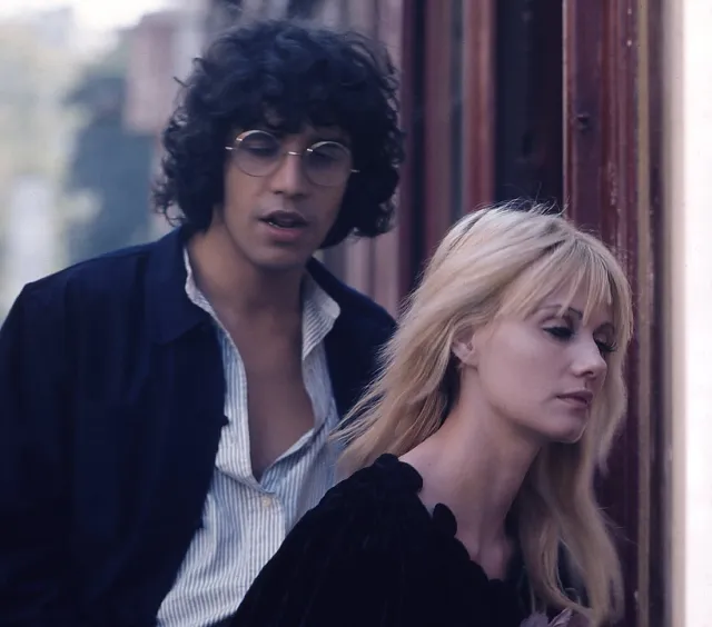 Z Miou-Miou na planie filmu „D'amour et d'eau fraîche”, 1975