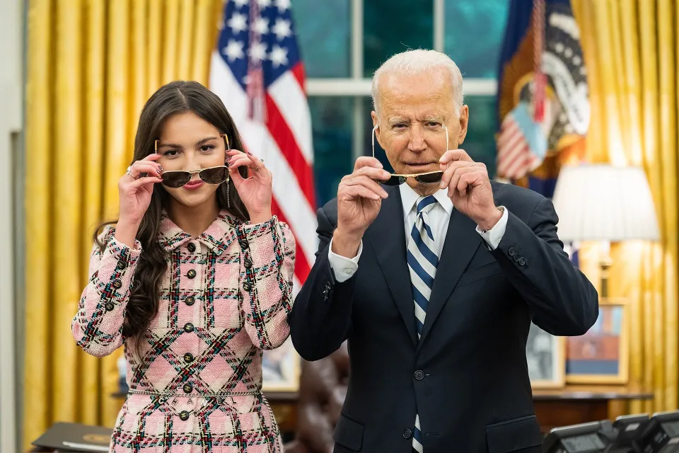 Z Joe Bidenem w Białym Domu, lipiec 2021