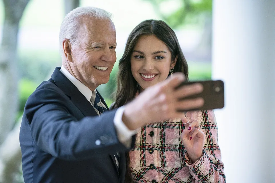 Selfie z Joe Bidenem, Biały Dom 2021