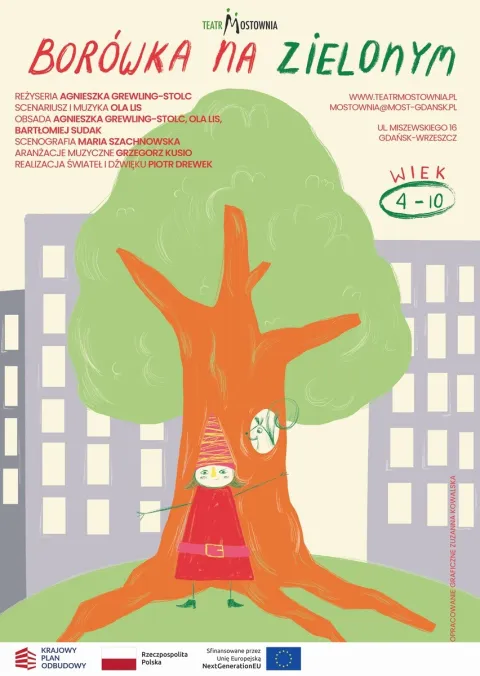 Borówka na zielonym