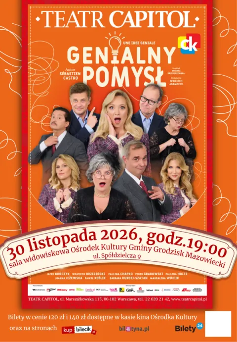Genialny pomysł - spektakl Teatru Capitol