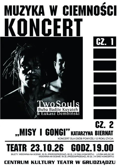 MUZYKA W CIEMNOŚCI 2026 - widownia na scenie