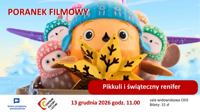 Pikkuli i świąteczny renifer, plakat