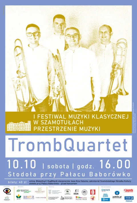 TrombQuartet | Przestrzenie muzyki – I Festiwal Muzyki Klasycznej w Szamotułach