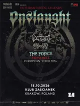 ONSLAUGHT "The Force from Hell” Tour | Supports: The Prophecy 23 - Toranaga UK