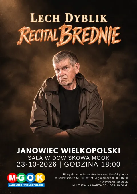 LECH DYBLIK | RECITAL BREDNIE | 23-10-2026