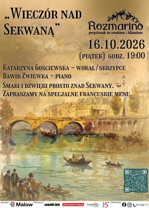 WIECZÓR NAD SEKWANĄ