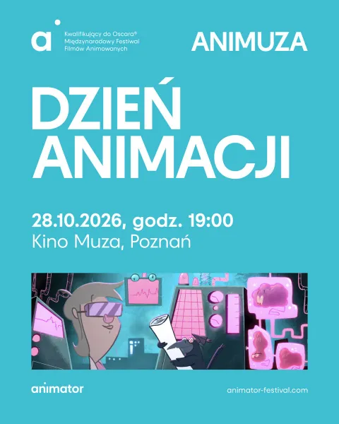 MIĘDZYNARODOWY DZIEŃ ANIMACJI | POKAZ FILMÓW KRÓTKOMETRAŻOWYCH | ANIMUZA