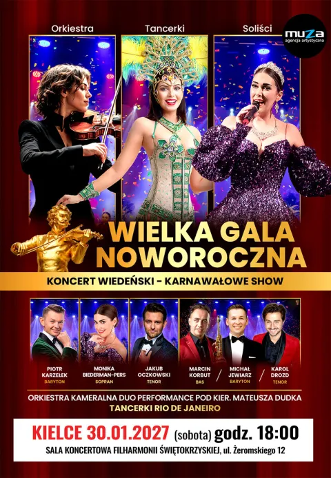 WIELKA GALA NOWOROCZNA - IMPREZA KONTRAHENTA ZEWNĘTRZNEGO