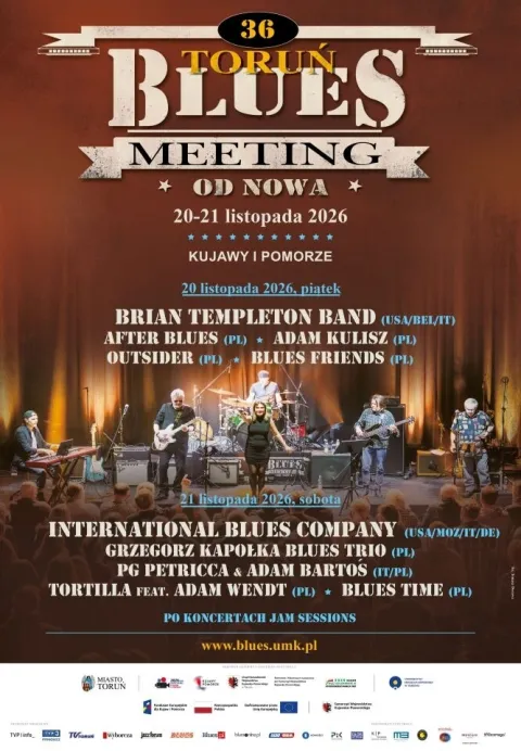 36. Toruń BLUES Meeting 2026 - 20 listopada
