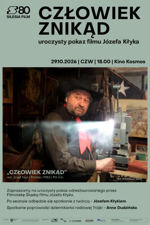 Człowiek znikąd | uroczysty pokaz odrestaurowanego filmu