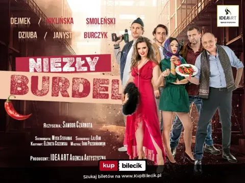 "Niezły Burdel" - komedia, w której śmiech miesza się z refleksją, a każdy widz znajdzie tu kawałek... siebie!