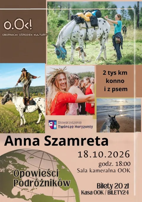 Opowieści podróżników. Anna Szamreta