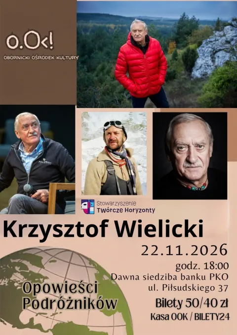 OPWIESCI PODRÓŻNIKÓW. KRZYSZTOF WIELICKI